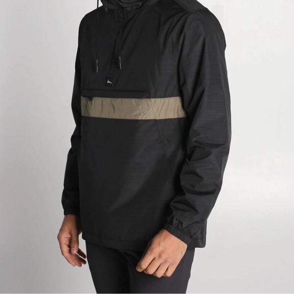 Imperial Motion Black and Sage Windbreaker - Picture 2 of 7